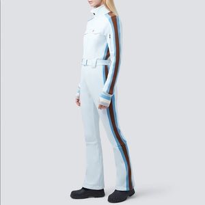 NWT perfect moment striped ski suit